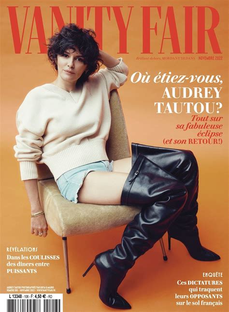 Audrey Tautou : «Je narrêterai jamais dêtre actrice» | Vanity Fair