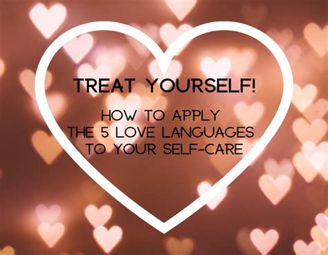 How to apply the 5 Love Languages to your self-care » Sunstone Wellness Center