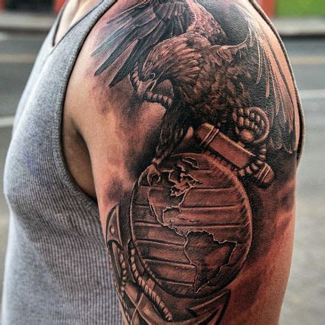 eagle globe and anchor tattoo designs - Marianela Slater