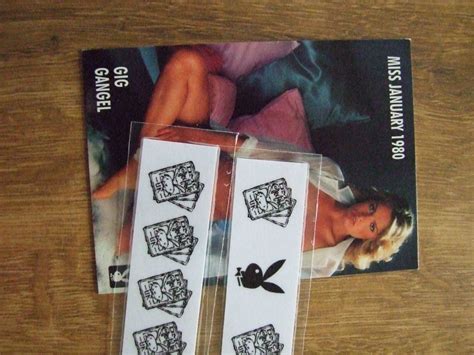 Playboy January Special Limited Edition Chase Card #2JB Gig Gangel