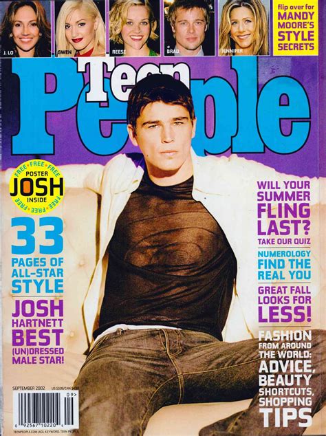 Photos of a Young Josh Hartnett in Teen People