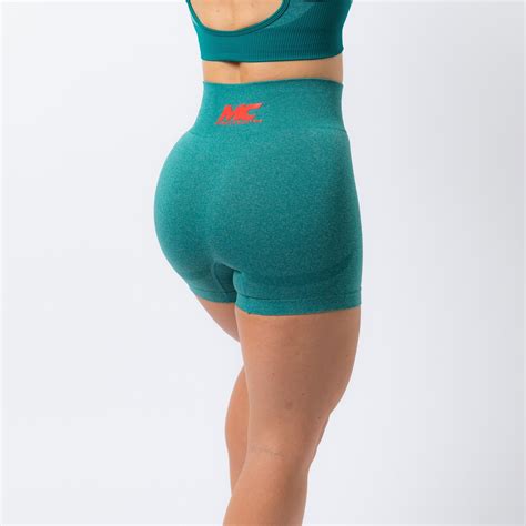 Seamless Booty Shorts - Emerald Green – Muscle Cartel Clothing