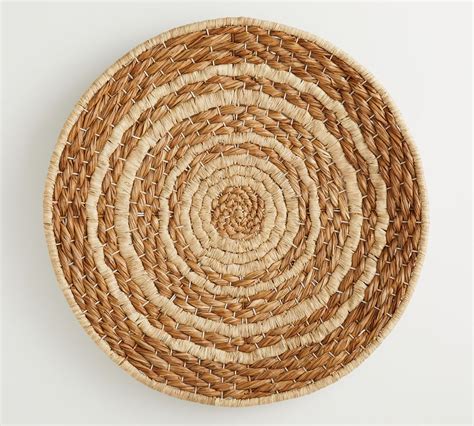 Double Handwoven Basket Wall Art - 40"