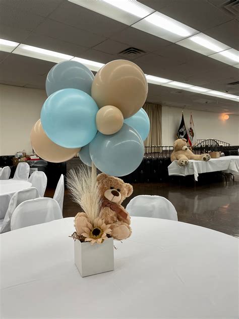 Teddy Bear Baby Shower Box Centerpieces Girl or Boy - Etsy