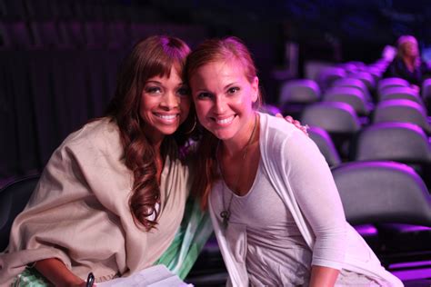 With my friend Angie Smith, rehearsing for @Women of Faith | Women of