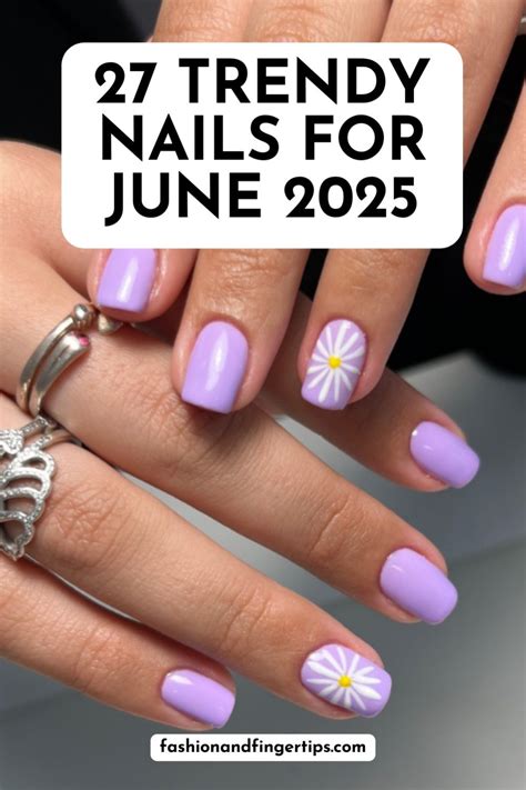 27 Colorful June Nail Ideas for 2025- Summer Nail Trends 2025, Cute ...