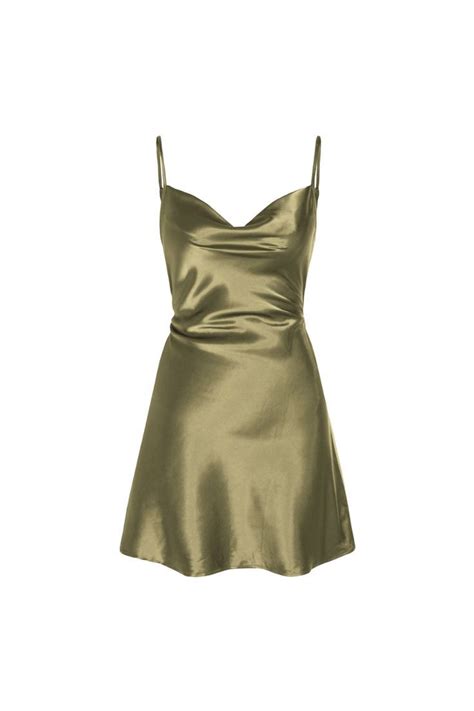green satin mini dress | Satin, Tas selempang, Tas