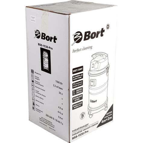 Пылесос для сухой и влажной уборки Bort BSS-1530-Pro по цене 8 330 руб ...