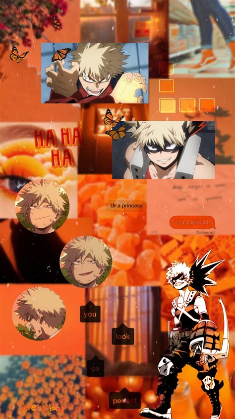 Bakugou Aesthetic Collage Cute Wallpapers - Wallpaper Cave