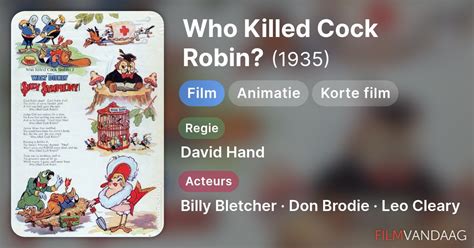 killed cock robin film  filmvandaagnl