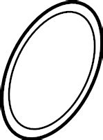 WHT001688 - Ring. Seal. Engine. Coolant - Genuine Volkswagen Part