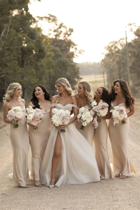 beige dress wedding 8