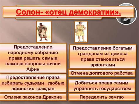 Зарождение демократии в Афинах - online presentation