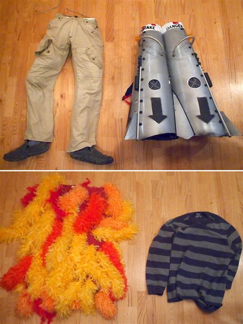 rocket backpack costume  steps  pictures instructables