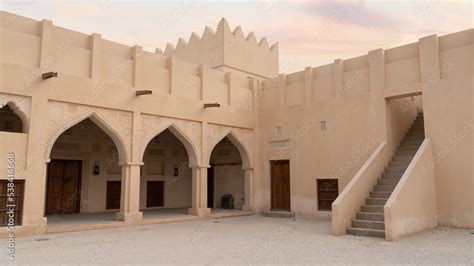 presidential palace at Qatar national museum Stock Photo | Adobe Stock