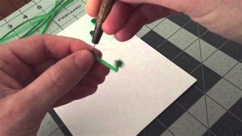 Quilling Scroll Tutorial- Basic Quilling Scroll How-To - YouTube