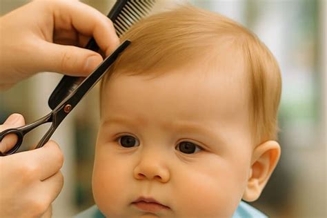 Corte De Cabelo De Bebe De 1 Ano - Dicas Para O Primeiro Corte De Cabelo Do Bebe