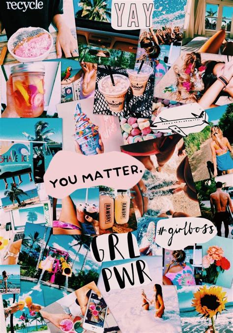 cute aesthetic wallpapers collage
