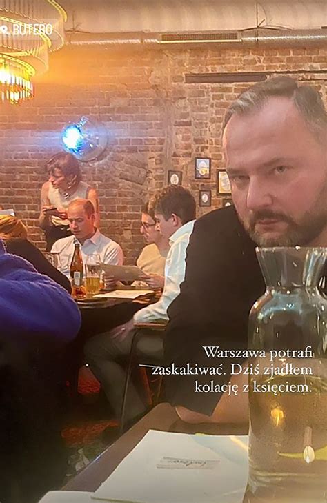 Prince William dines at gay restaurant during surprise trip to Poland