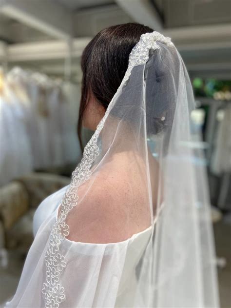 Фата с цветами 140-1 — BRIDE-SALON