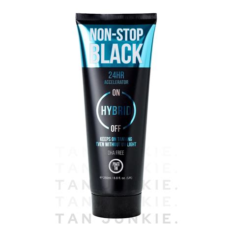 Non-Stop Black Hybrid Accelerator Cream – 24hr Sunbed Tanning Formula