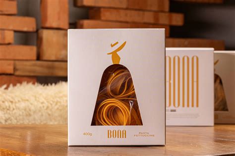 Packaging Design for Bona Trattoria Italian Pasta That Blends Tradition