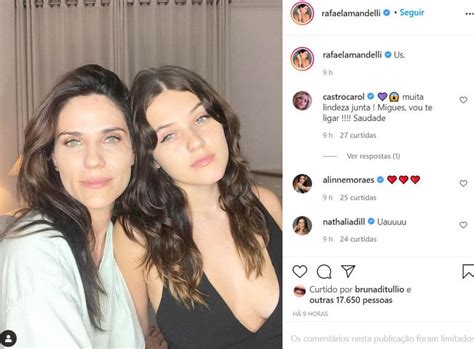 Rafaela Mandelli E Filha - Rafaela Mandelli surge com a filha e semelhança impressiona
