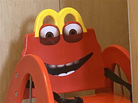 Cursed McDonald’s baby chair. : r/Cursed_Images