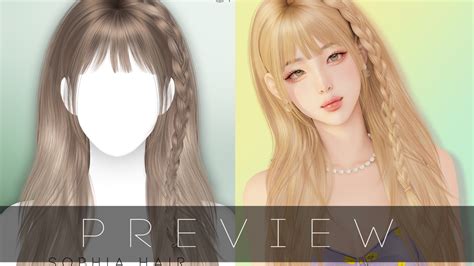 [JINO] HAIR N14 AURORA | JINO on Patreon | Sims hair, Tumblr sims 4 ...