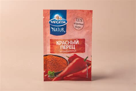 Красный перец острый молотый Vegeta Natur, 20 г с доставкой на дом в ...