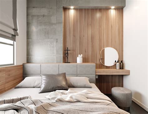 Lamele w sypialni inspiracje | Weranda.pl