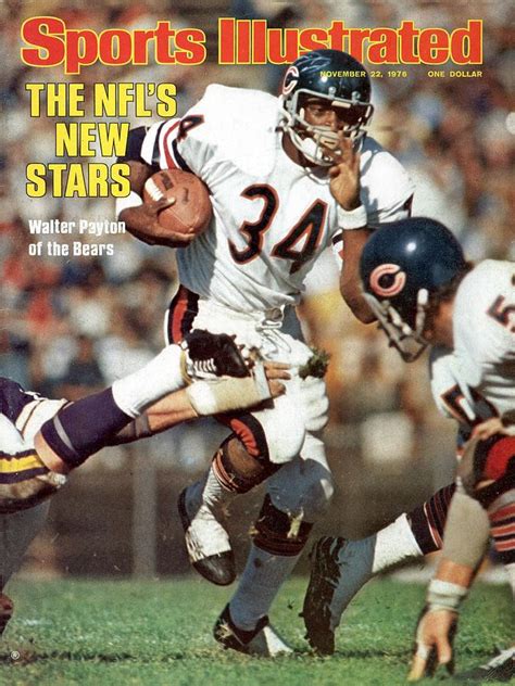 Chicago Bears Walter Payton... Sports Illustrated Cover by Sports ...