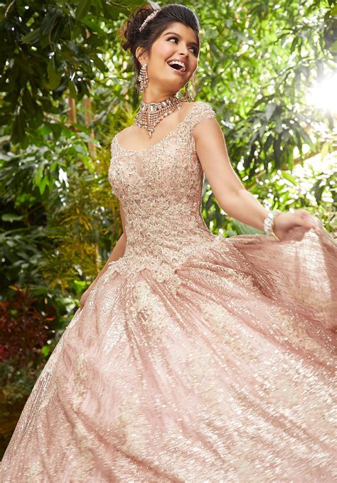 rose gold quinceanera dresses 10