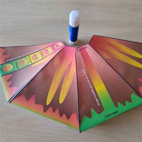 Anger Volcano Craft Activity - Item 549 - Elsa Support