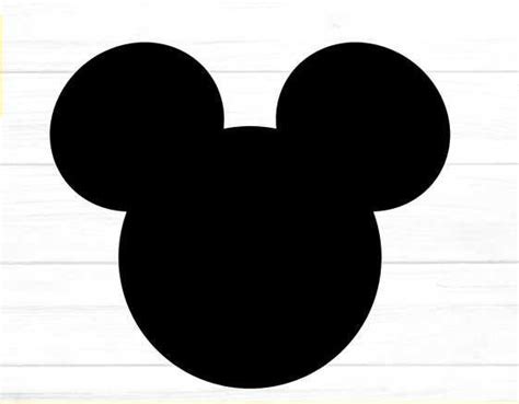 mickey mouse head svg  high quality perfect   design