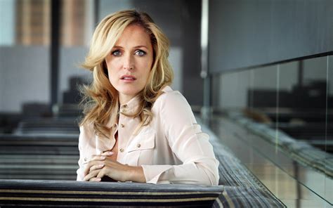 wallpaper gillian anderson, blonde, eyes HD : Widescreen : High ...