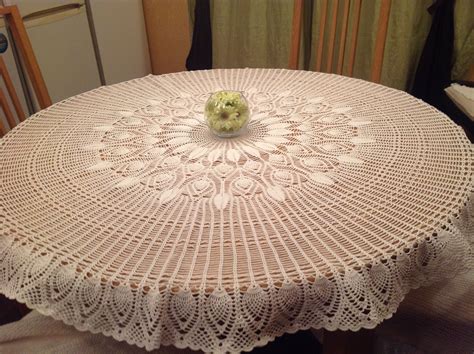 Скатерть ручной работы. Была связанам в дар с любовью | Table cloth ...