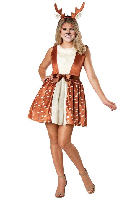 Adorable Deer Adult Costume | Made by Us Costumes