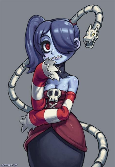 Pin on Skullgirls | Skullgirls, Cute zombie, Character art