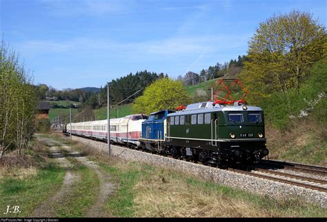 E40 128 + 212 372 DB AG E40 at Markgölitz, Germany by J.Boeisen ...