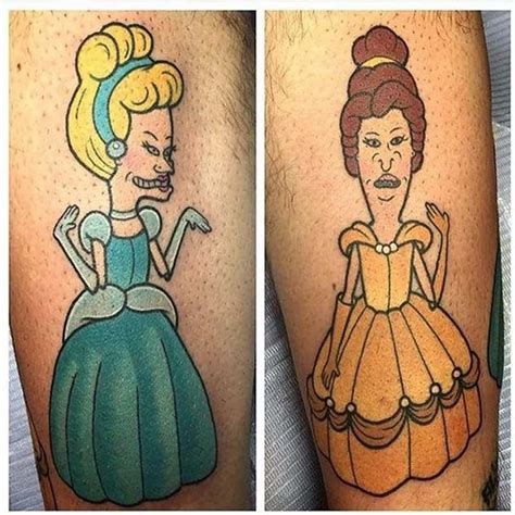 23 Awesome Beavis and Butt-Head Tattoos For Hardcore Fans