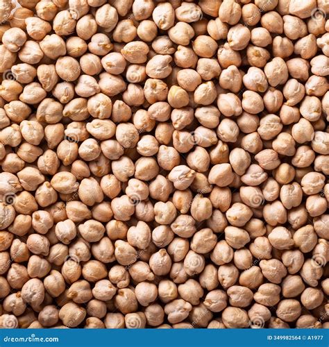 Chickpeas Legumes Food Background, AI Generated Stock Photography