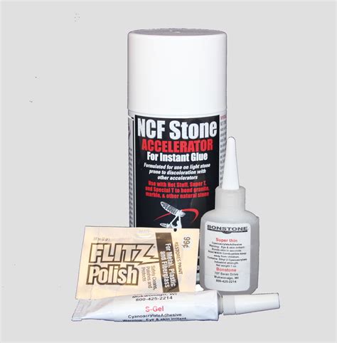 Bonstone Granite Scratch Repair Kit for Cracks, chips on stone