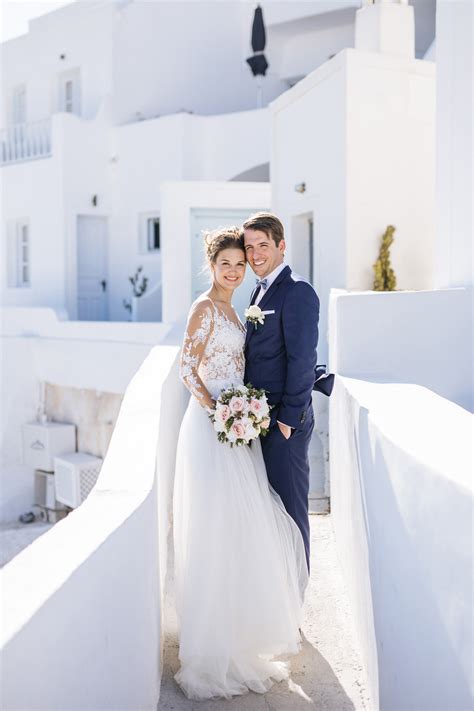 Dana Villas Santorini Wedding | Wedding at Dana Villas | Nadia & Alex