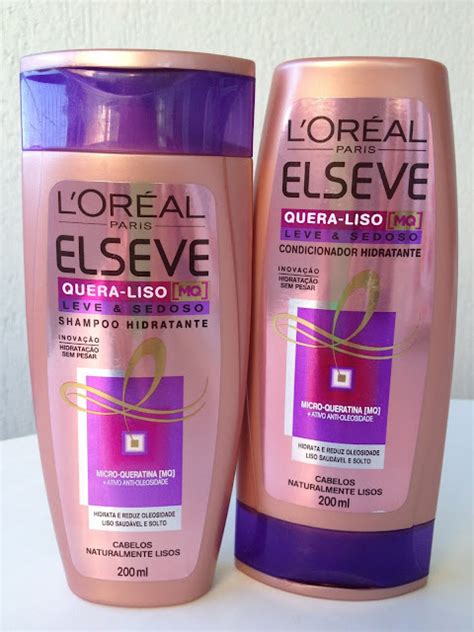 Entrando nos Trinta: Testei: Nova linha Elseve Quera Liso