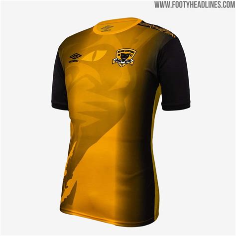 Umbro Black Leopards 19-20 Home & Away Kits - 'Same' Concept As Barça ...