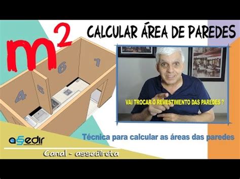 Como Calcular A Area De Uma Parede - CONSTRUÇÃO - CALCULAR AREA DE PAREDES - YouTube