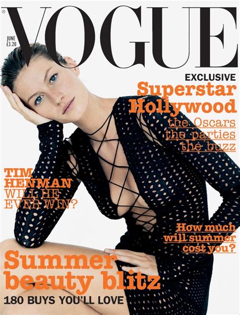 Vogue's Covers: Gisele Bundchen