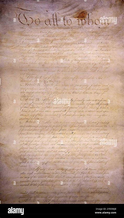 articles  confederation   ratified