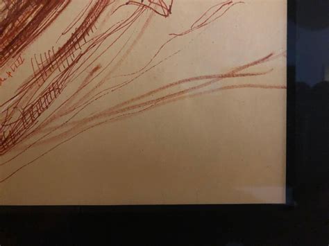 Christopher Ganz - Sleeping Hermaphrodite, Female Nude, Pen Drawing